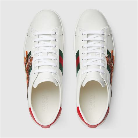 gucci ace tiger trainers|gucci ace sneakers on sale.